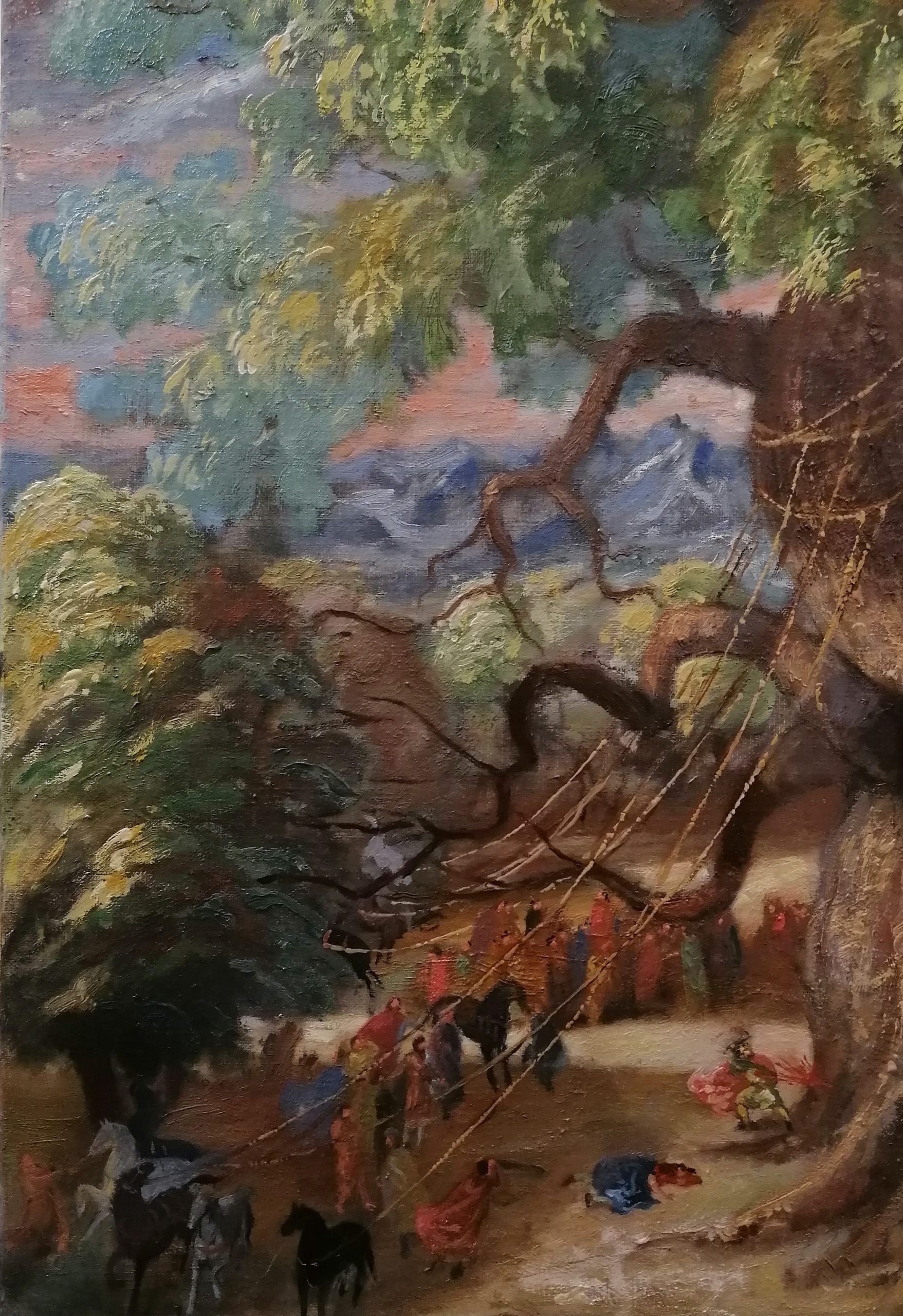 Erysichton fælder det store træ i Ceres' hellige lund - Billede 7