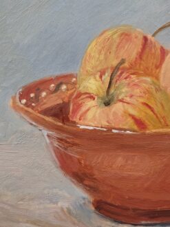 Alternative view of Tre æbler i en skål